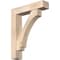Ekena Millwork Imperial Block Smooth Bracket w/ Offset Brace, Douglas Fir, 7 1/2"W x 34"D x 42"H BKT0806X34X42IMP05SDF - alternate 1